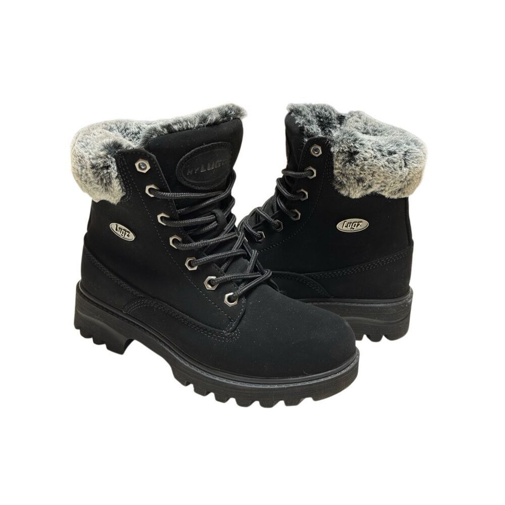 Lugz Empire Hi Women's Fashion Boot WEMPHFD Faux Fur 5.5 woman’s Water Resistant